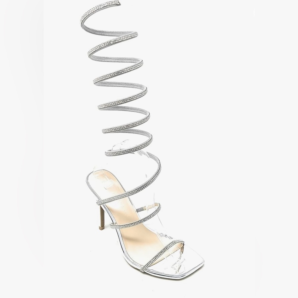 Wild Diva Lounge wrap Heels